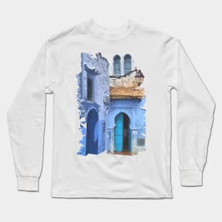 Blue Street Long Sleeve T-Shirt